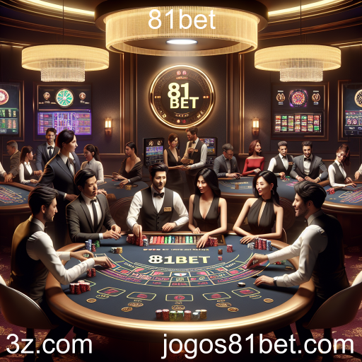 Experiência Imersiva nos Jogos Ao Vivo do 81bet